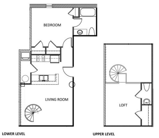 1BR/1.5BA - The Hancock Building