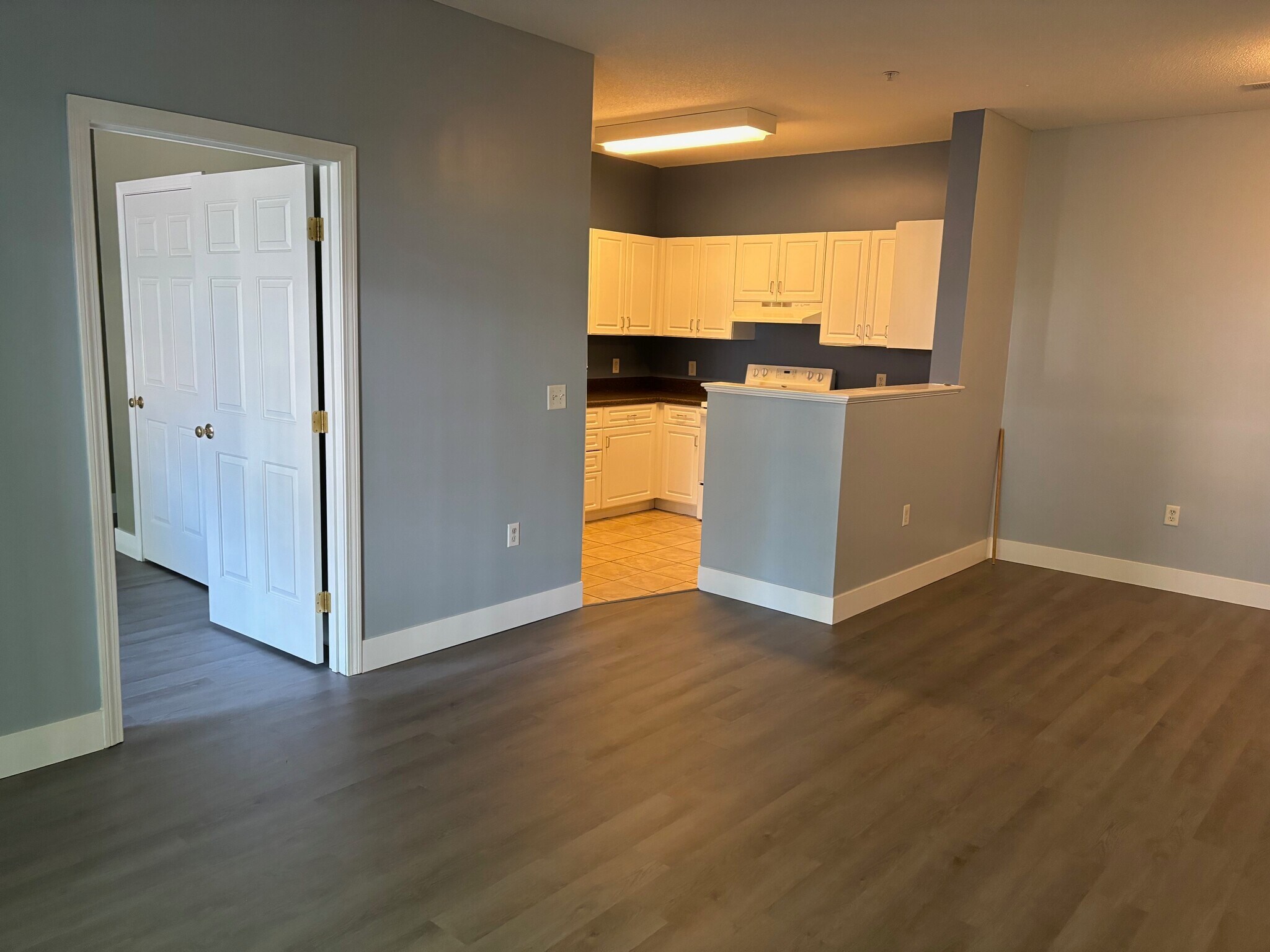 View of kitchen from living room - 96 Mill St