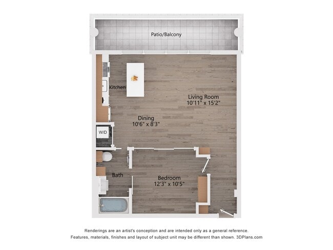 Floorplan - The Garage