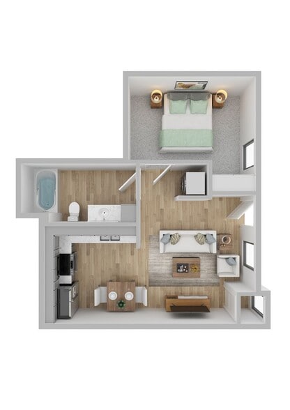 Interior Photo - Foss Fields Apartments