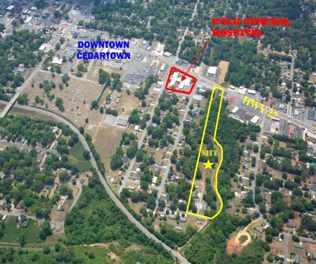 Aerial Photo - Connie Way Apartments
