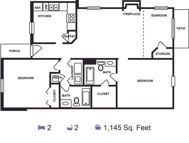 Floorplan - Villas at Autumn Hills