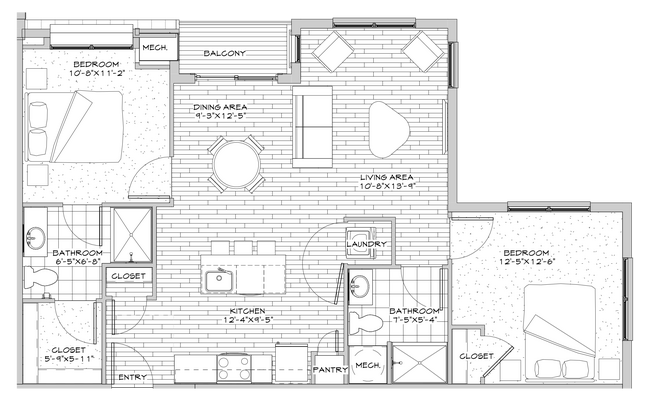 Jerome 403- 2bed - The Jerome
