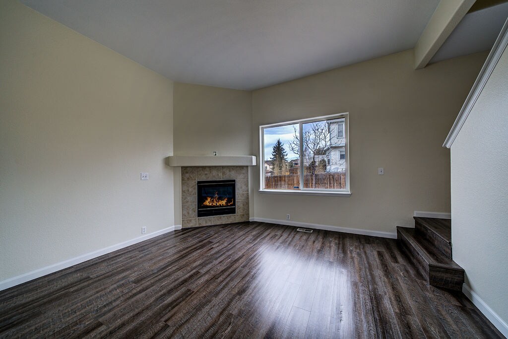 Living Room with Gas Fireplace - 12643 Pine Valley Cir