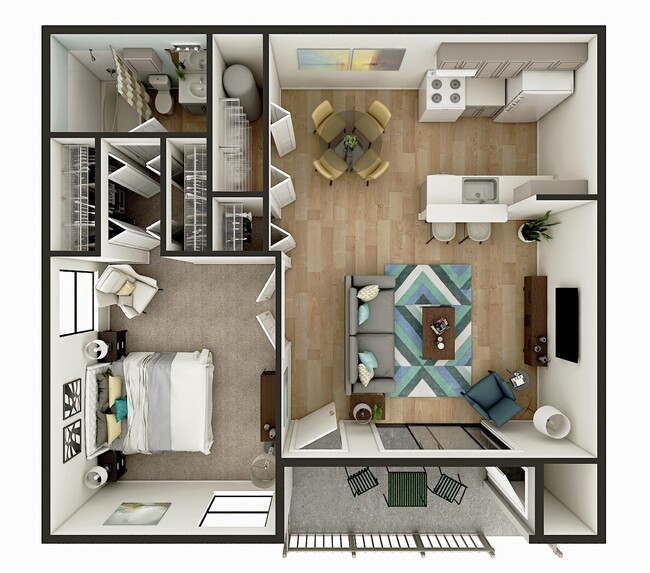 Floorplan - Whisper Lake Apartments