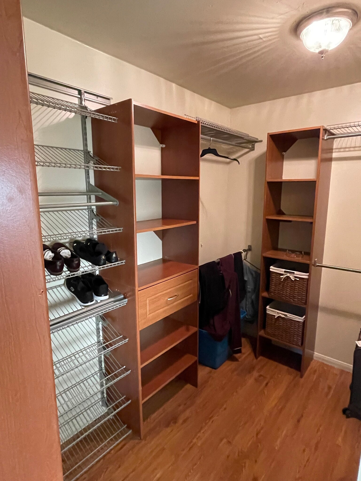 Large walk-in closet and storage - 163 California Ave