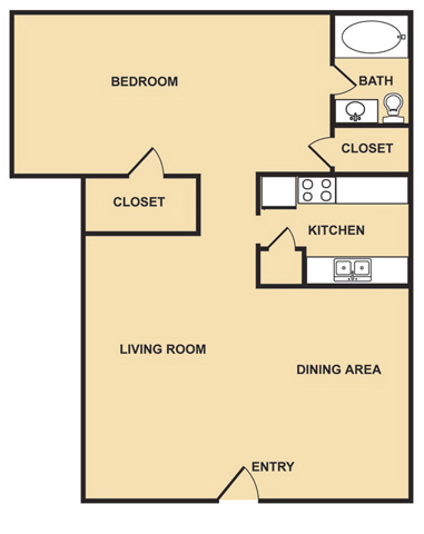 Plan C - Tanglewood Place Apartments