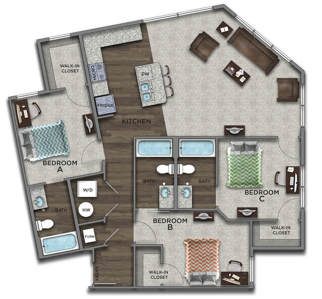 Floorplan - Statehouse Highline