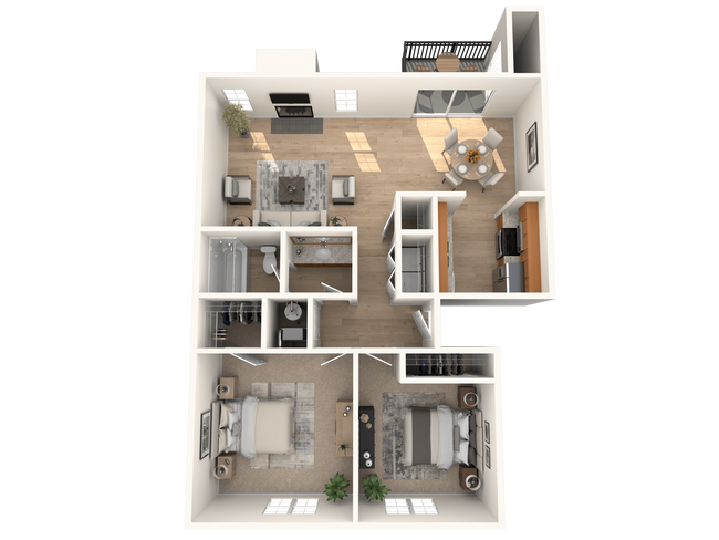 Floorplan - Sorelle Apartments