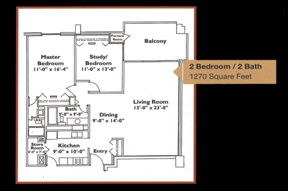 2BR/2BA - Highland Towers Apartments
