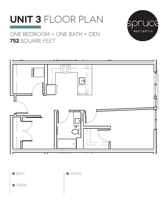 Floorplan - Spruce