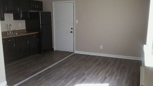 Upgraded Model: Kitchen & Living Room - Avenue Court Apartments