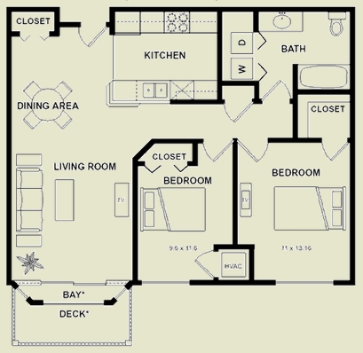 Floorplan - The Village at White Pine