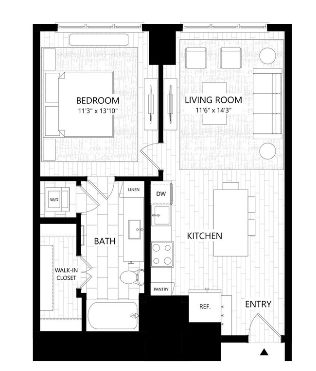 Floorplan - The Everett Nashville Yards