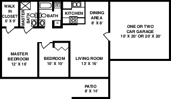 Floorplan - Chartwell Apartments