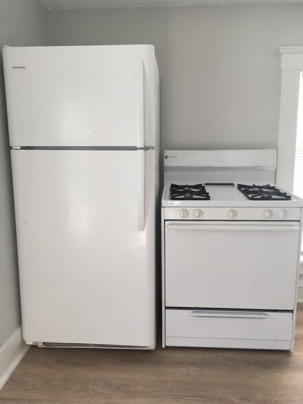 Fridge and stove - 219 W Oakland Ave