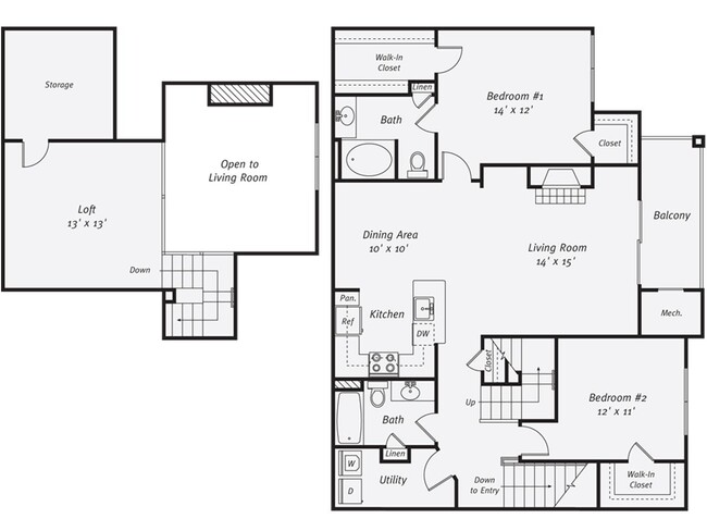 Floorplan - Avalon Wilton on River Road