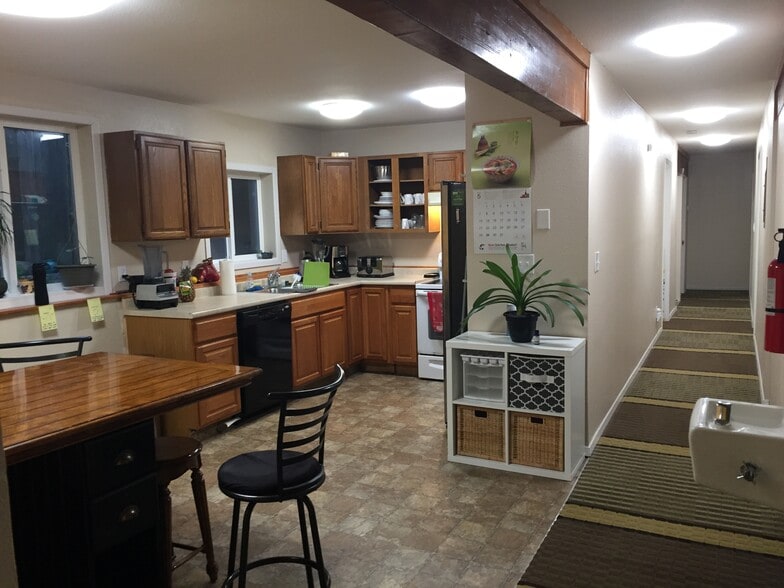 Shared kitchen with assigned cabinet - 2536 Forest Park Dr