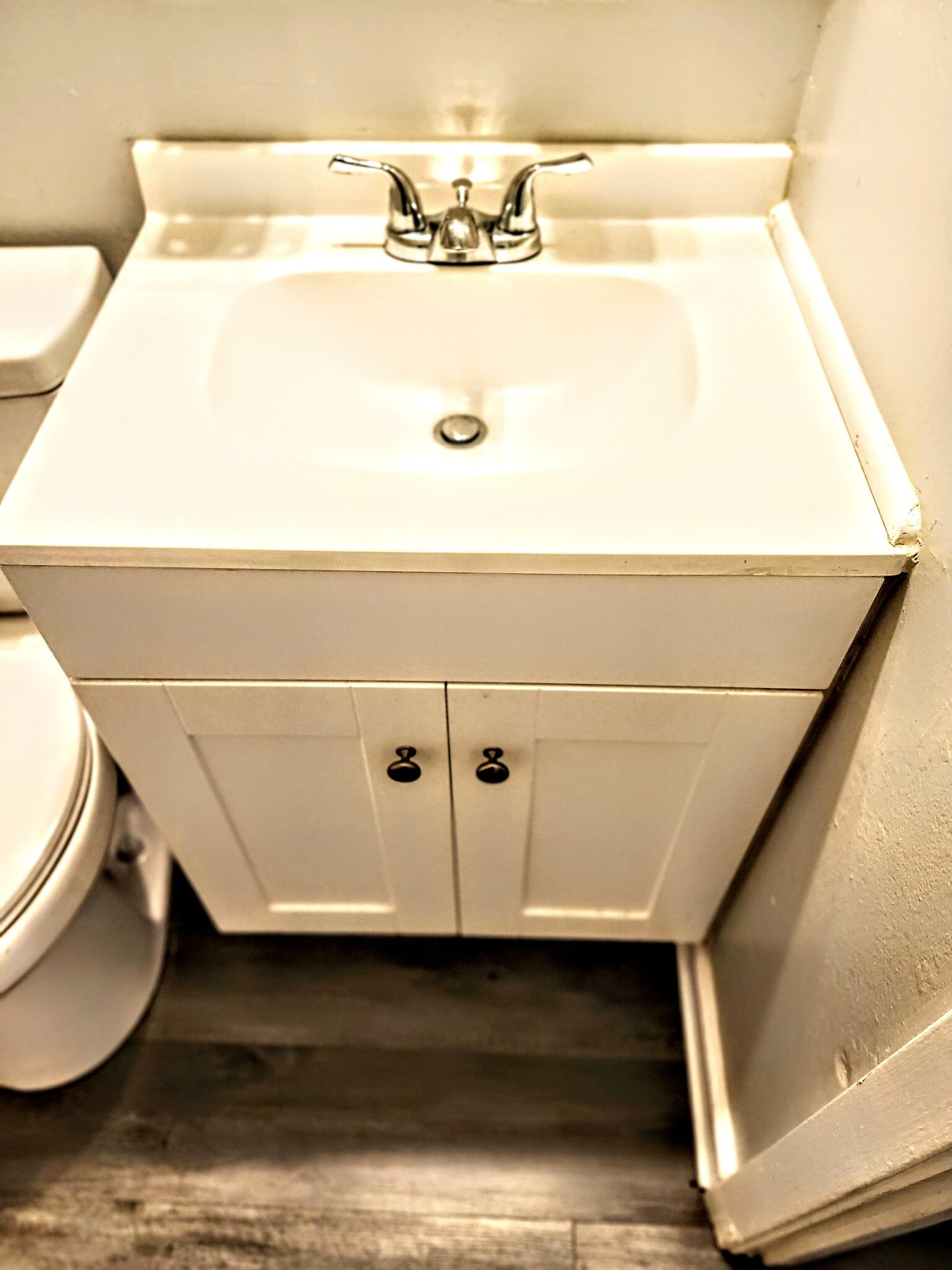 New vanity - 5409 Hilltop Ave