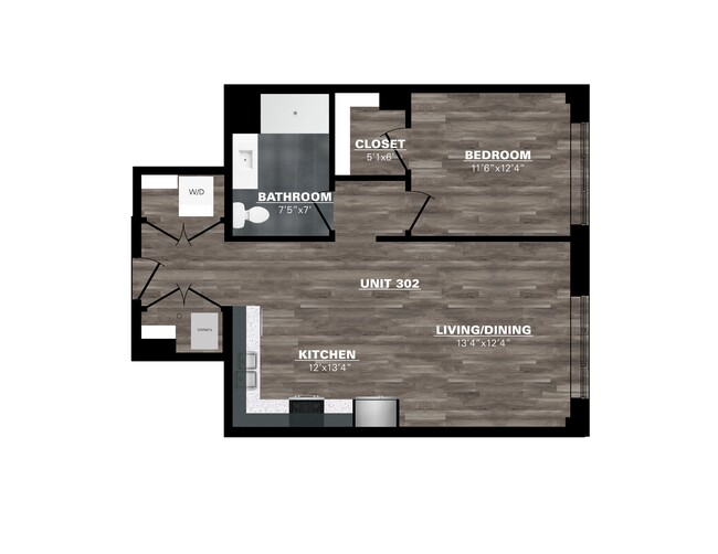 Floorplan - The Mondrian