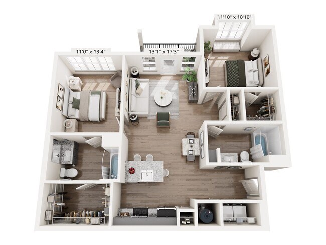 Floorplan - Montage West Lafayette