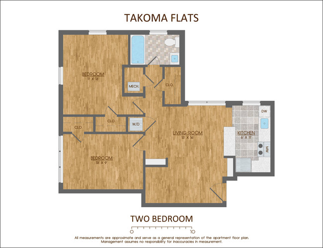 Floorplan - Takoma Flats