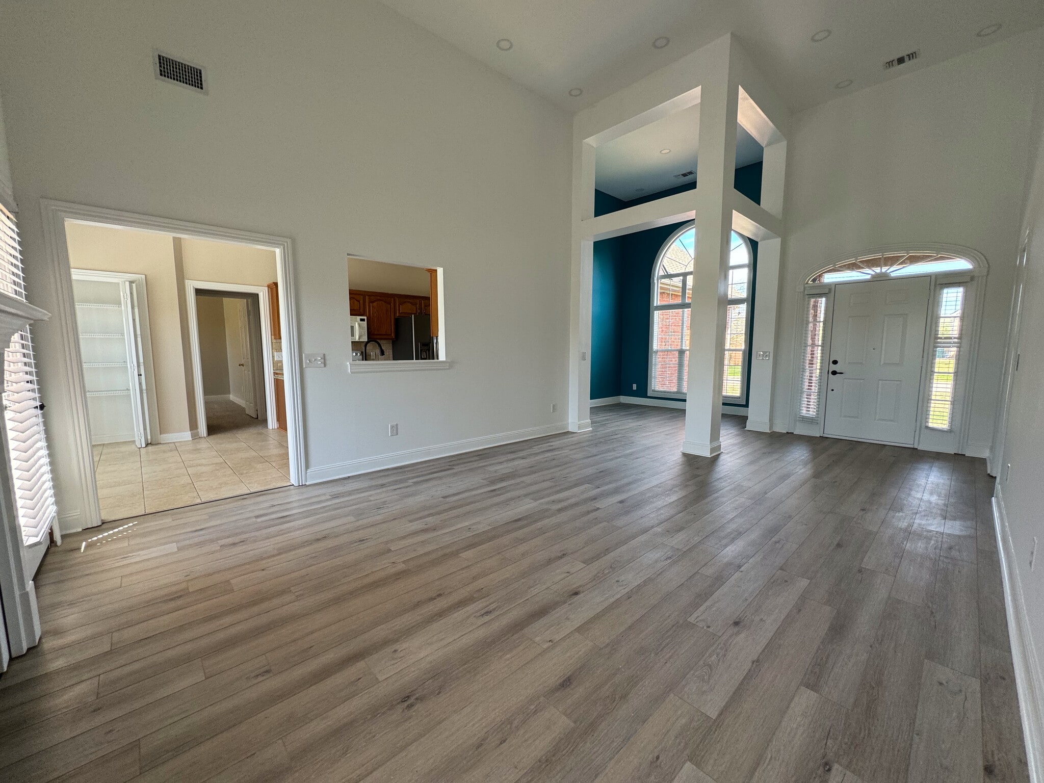 Living Room connected to Dining - 806 Muscogee Way