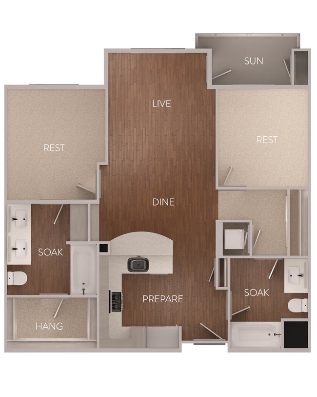 Floorplan - The Colony at The Lakes