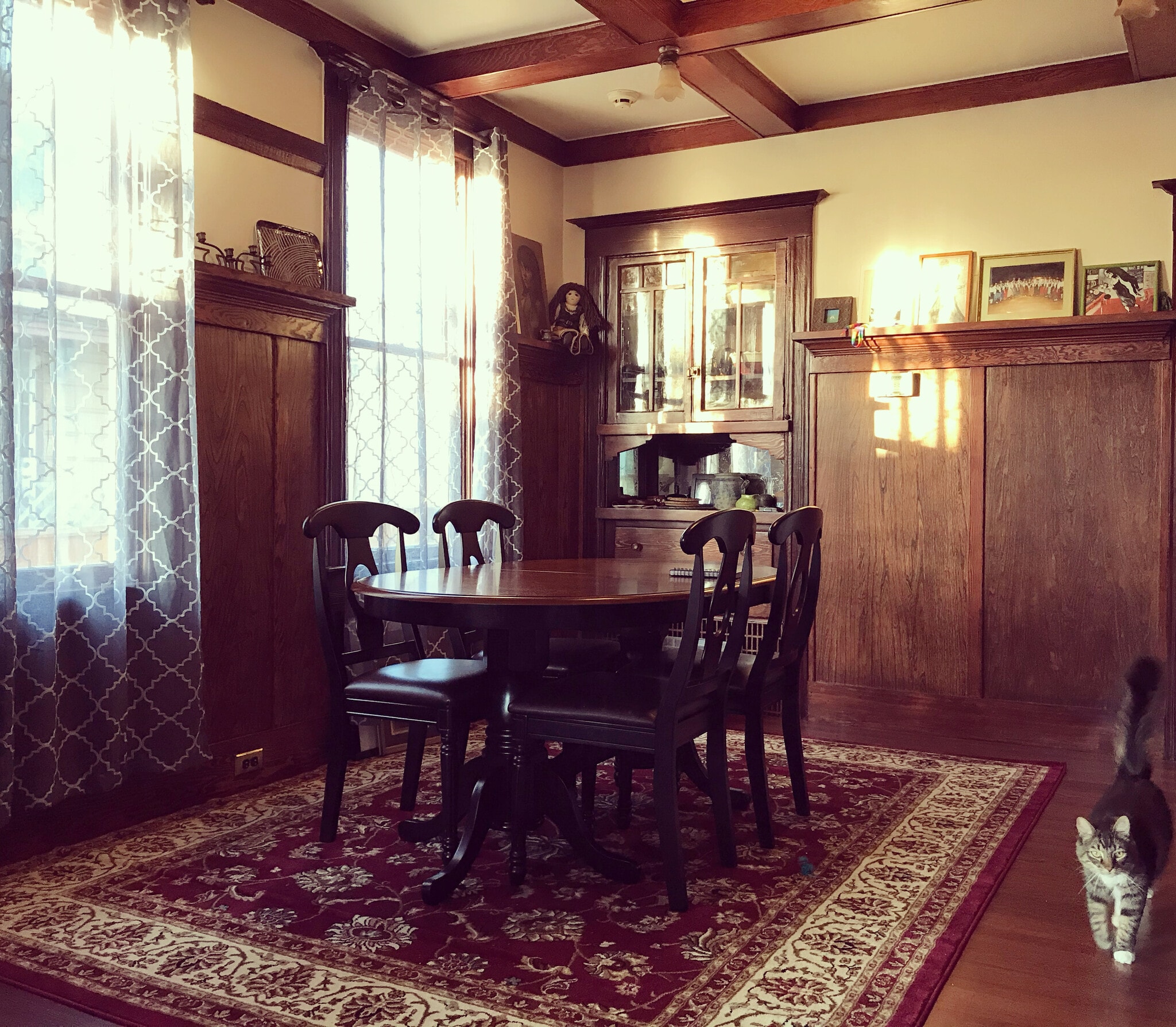 The dining room that is right outside the room we have for rent. - 5918 Martin Luther King Jr Way