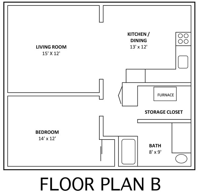 Floorplan - Ziegler Apartments