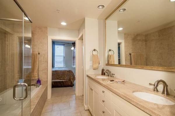 Master bathroom - 411 W 7th St