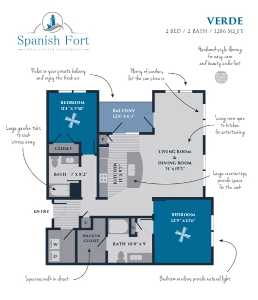Floorplan - Spanish Fort Town Center