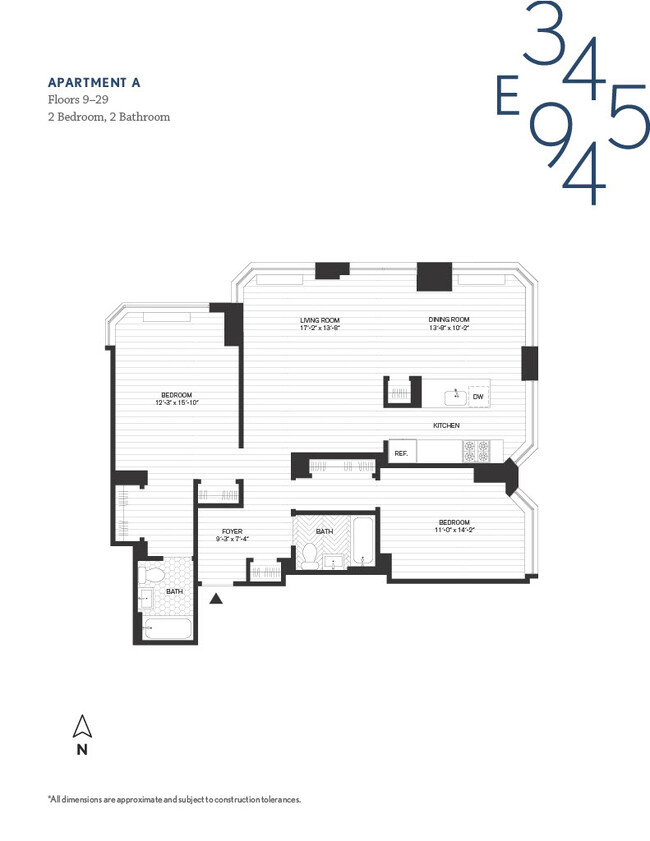 Floorplan - 345 East 94th Street