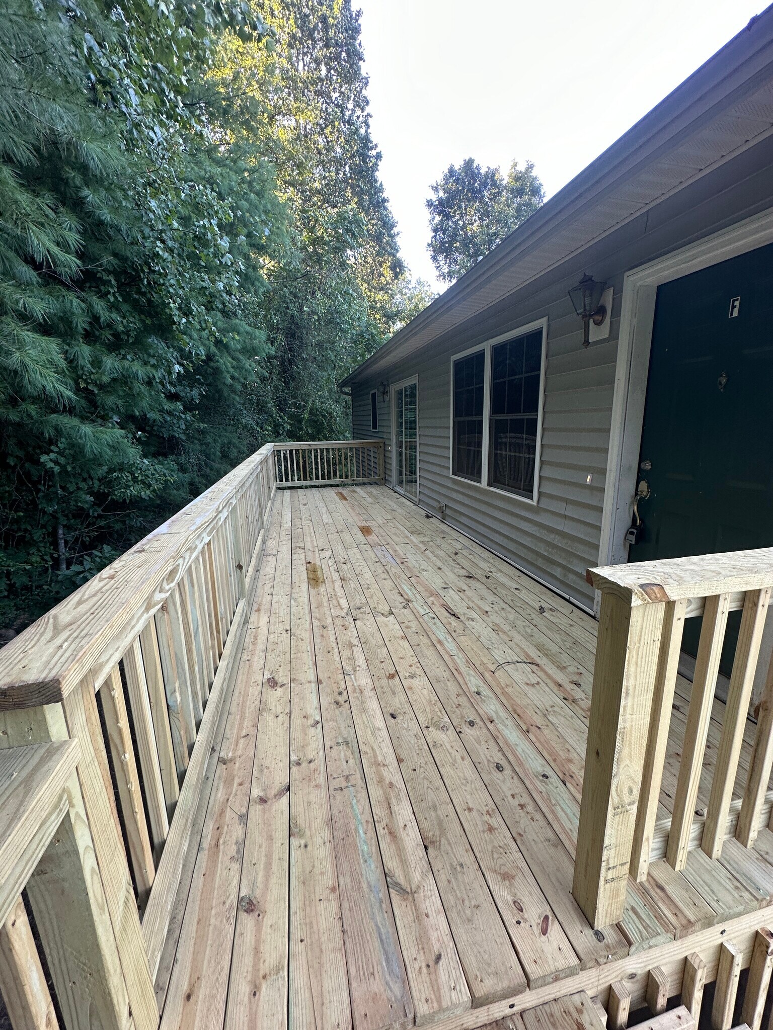 Private Deck - 296 Gap Creek Rd