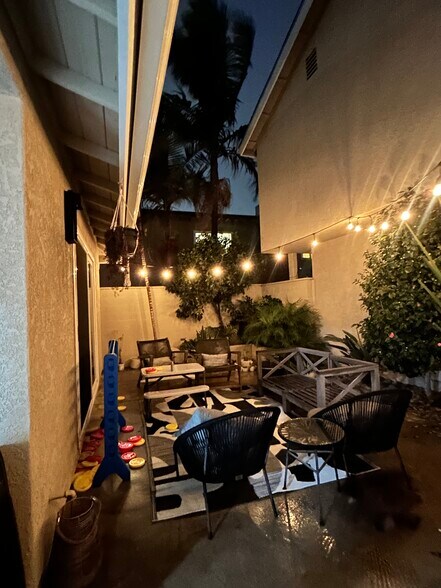Private Back Patio - 1728 Santa Ana Ave