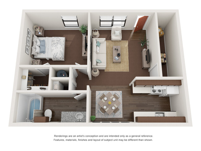 Floorplan - Cimarron Apartments