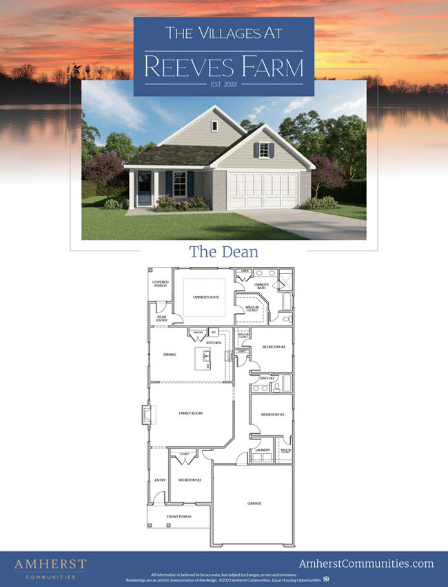 Floorplan - Villages at Reeves Farm