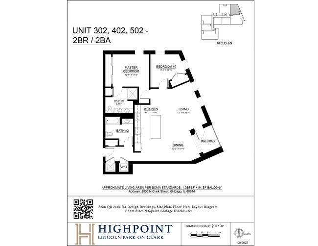 Floorplan - HIGHPOINT Lincoln Park on Clark