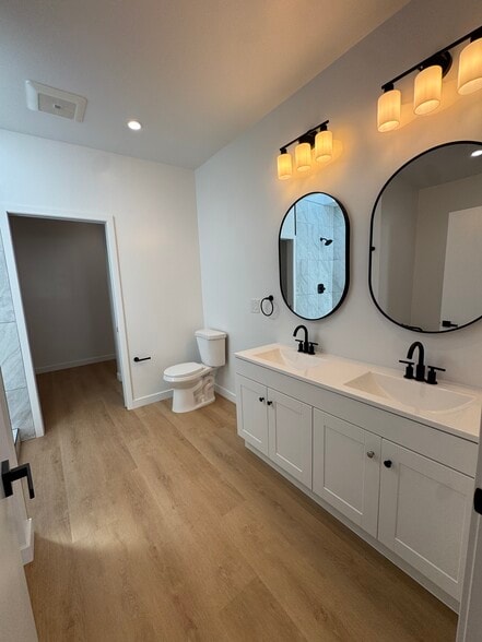 Double sink and vanity - 7834 S Harvard Blvd