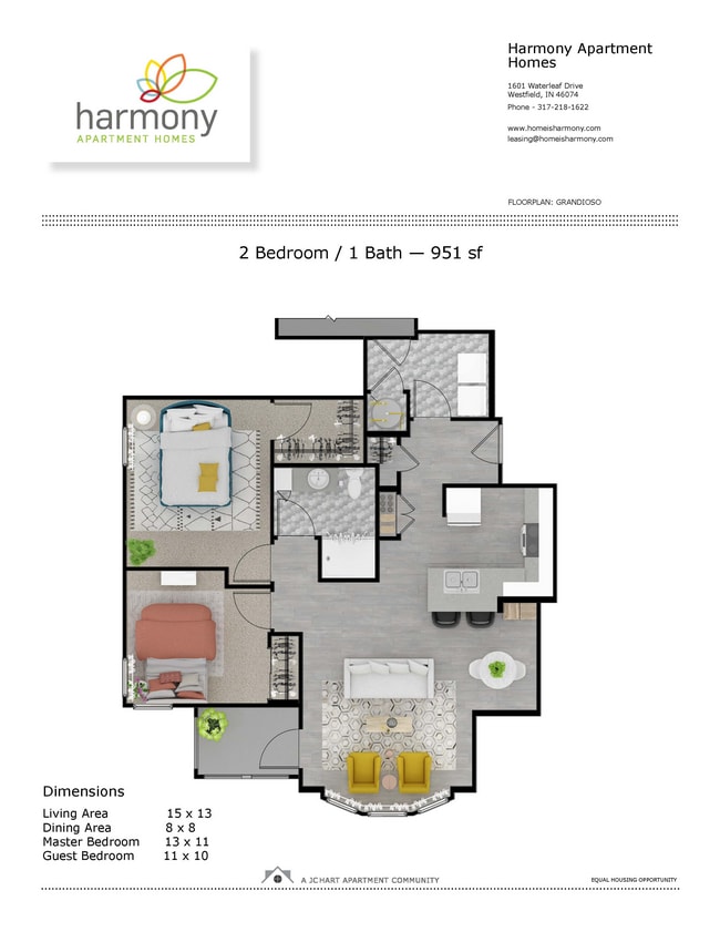 Grandioso (D3) 2.1.jpg - Harmony Apartment Homes
