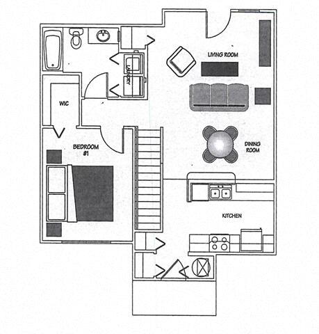 Floorplan - Altair at Lake Tulane Apartments