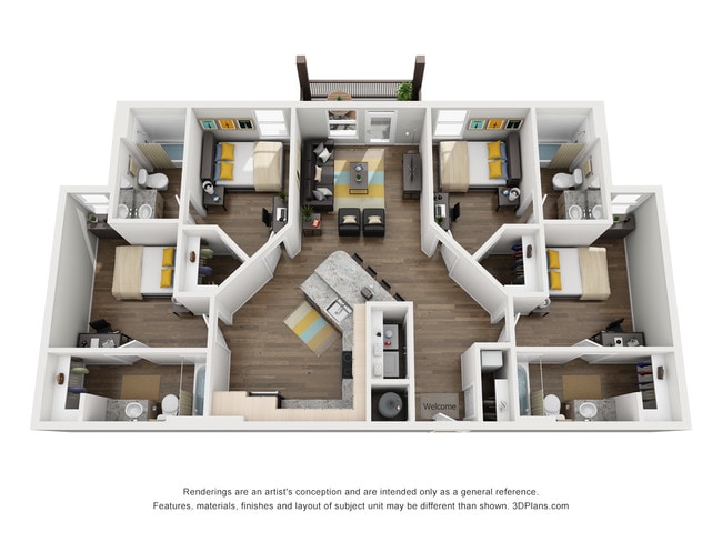 Floorplan - Pier Conway