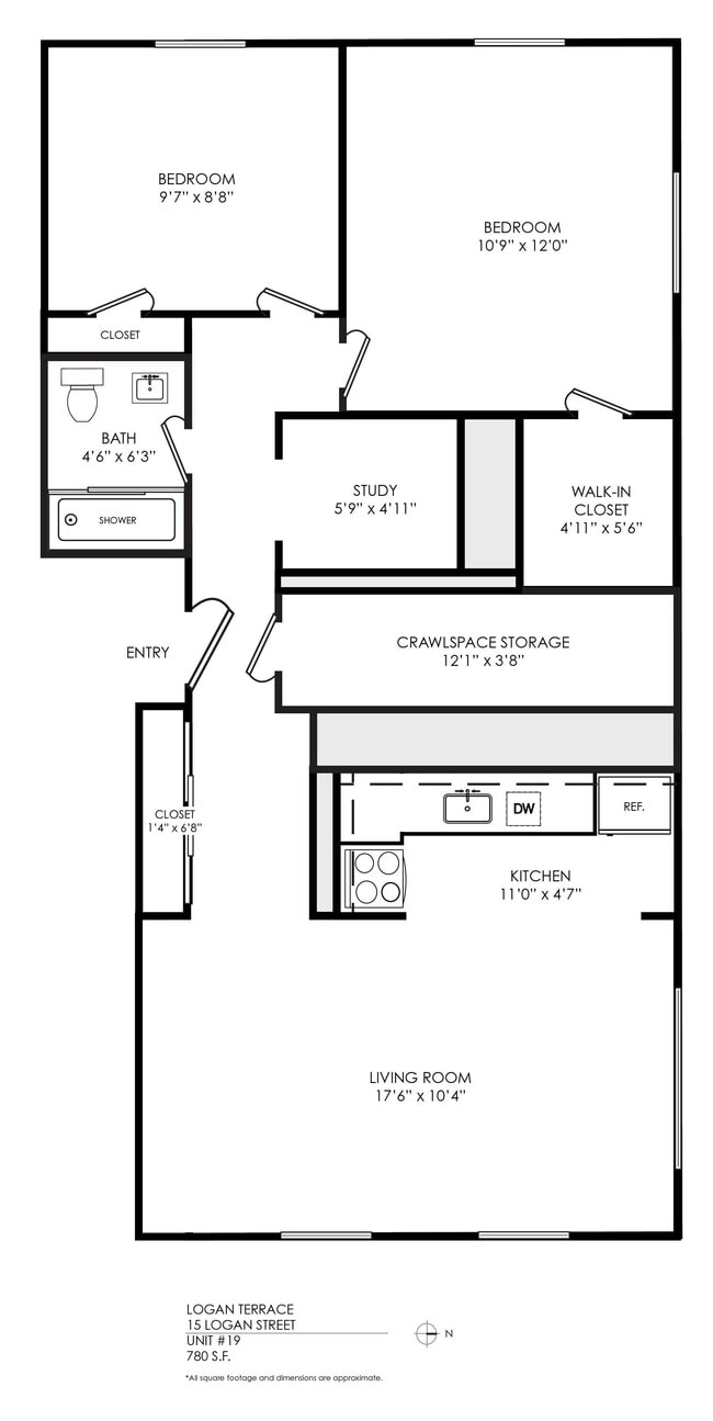 Floorplan - Logan Terrace