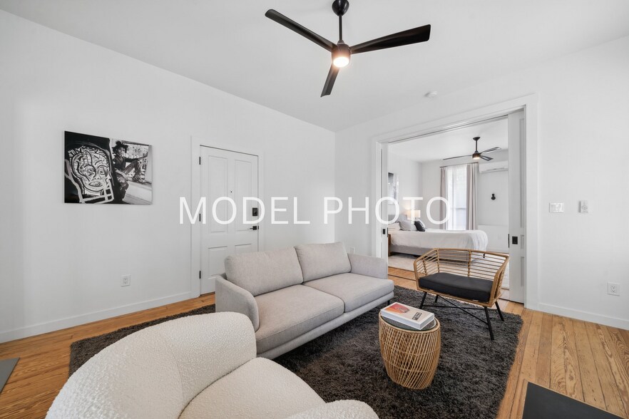 Model Unit - Living Room - 2810 Griffin Ave