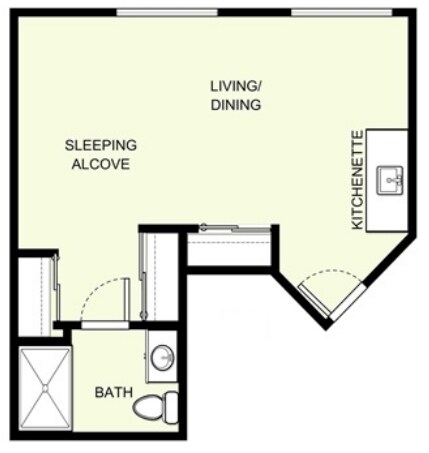 Floorplan - Asher Point Independent Living of Waco