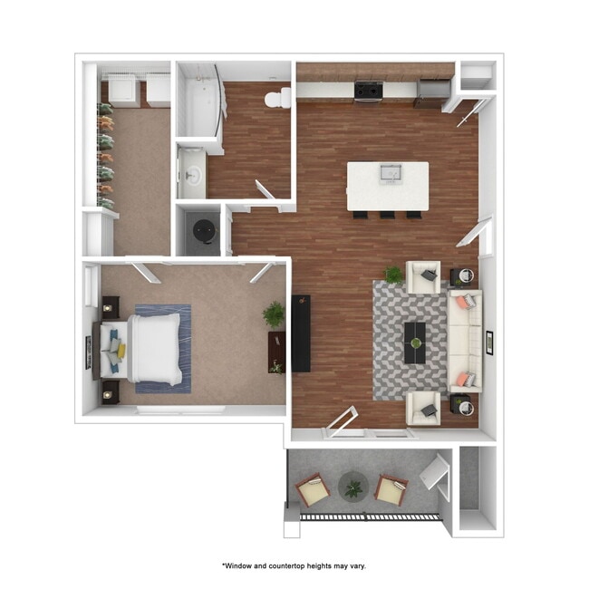 Floorplan - Smyrna Village Apartments of Louisville