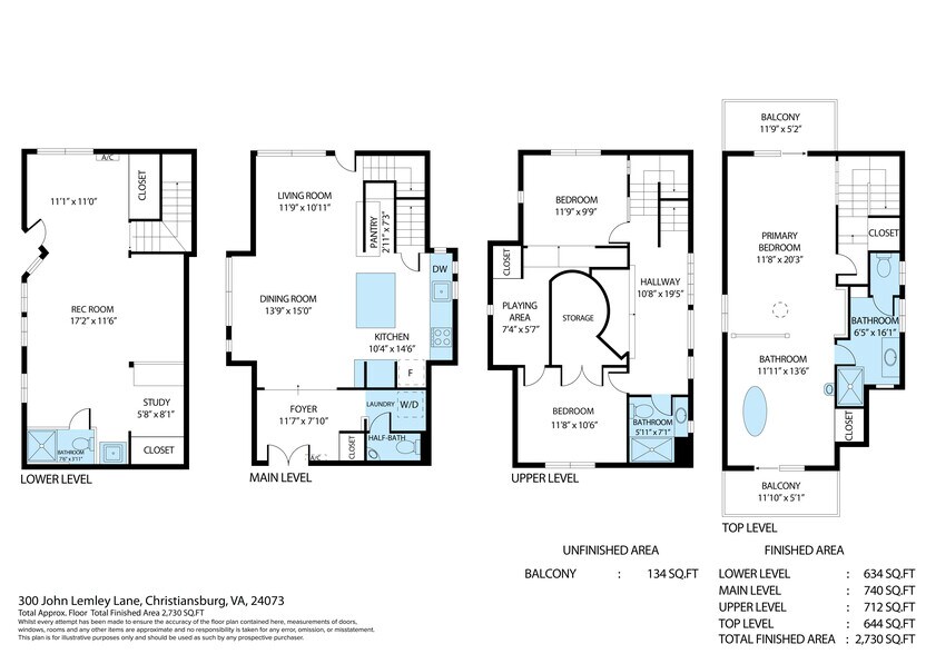 Floor Plans - 300 John Lemley Ln