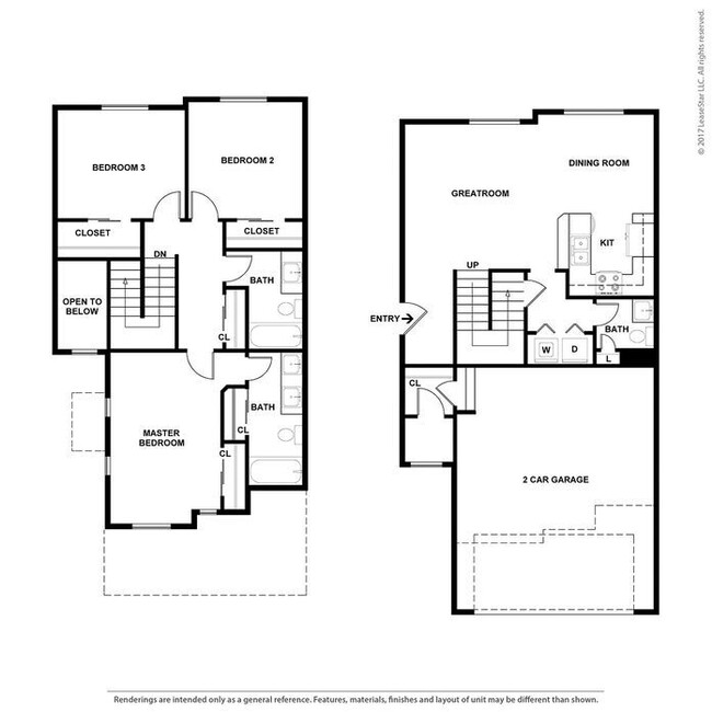 Creekstone - Lincoln Twin Home - 2.5 Beds - 2.5 Baths - 1522 Sq. ft. - Creekstone