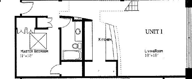 Floorplan - 413 N. Carpenter St.