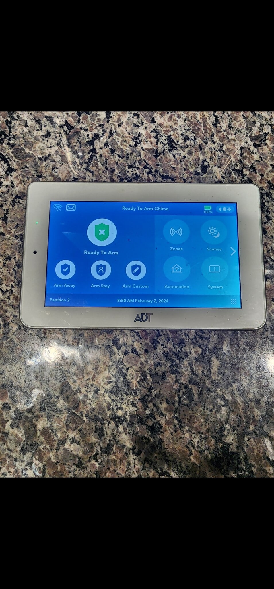 ADT ALARM SYSTEM FOR UNIT - 2 Park Ct